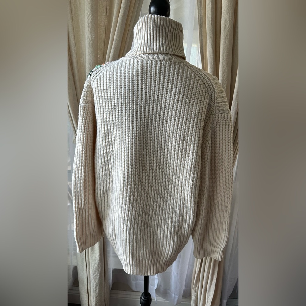 Tory Sport Merino Wool Striped Sweater - Picture 6 of 13